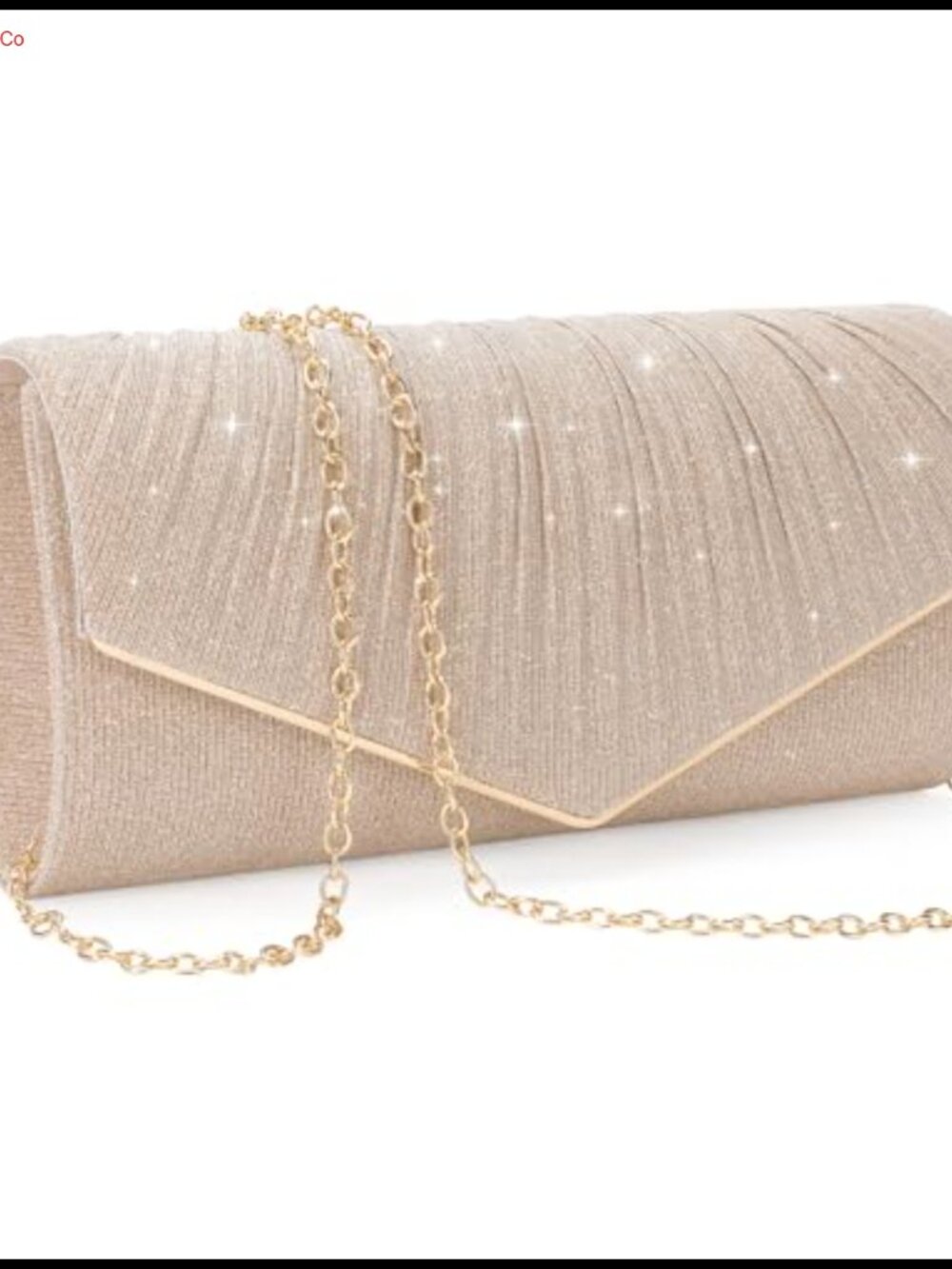 Rhinestone Evening Clutch Glitter Party Purse Detachable Chain